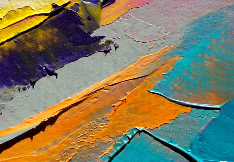 Tableau tendance Abstract Colors - Colorful Composition Applied With a Spatula 149837 additionalImage 4