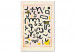 Tableau peinture par numéros Paul Klee, Gesetz - Alphabet, Mysterious Letters on a Cream Background 148447 additionalThumb 6