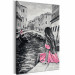Peinture par numéros pour adultes Venise (fille habilliée d'une robe rose) 107157 additionalThumb 5