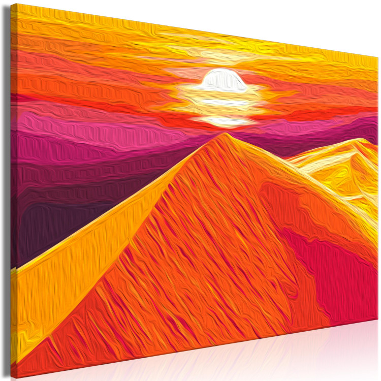 Kit de peinture par numéros Sahara - Sunset Over High Orange Sand Dunes 145157 additionalImage 3