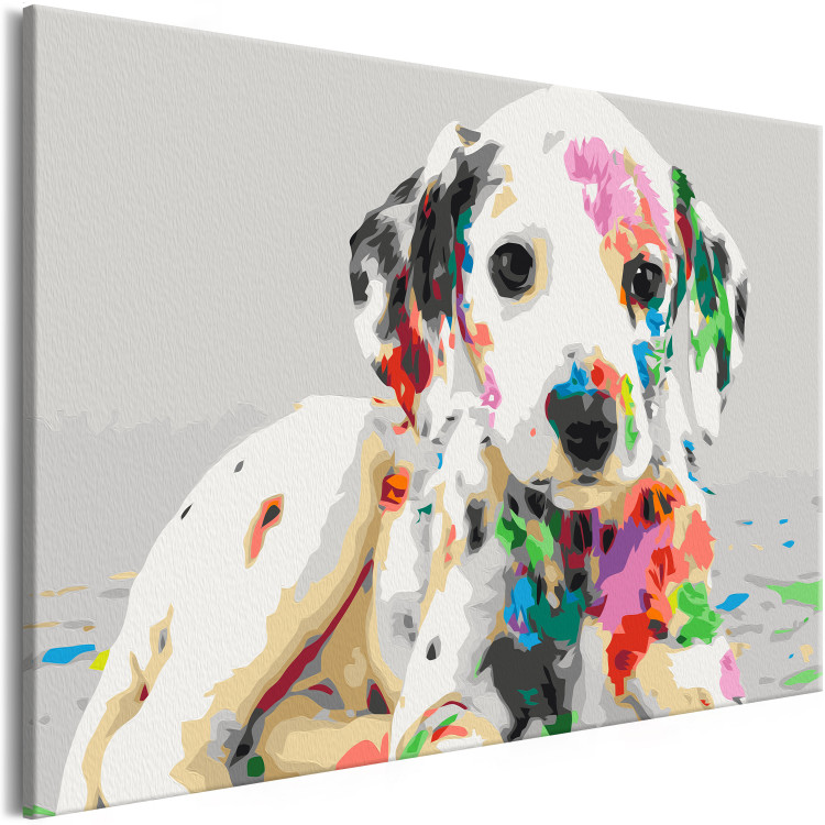 Peinture par numéros Colourful Puppy 127567 additionalImage 4