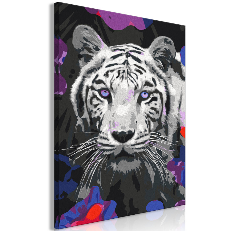 Peinture par numéros pour adultes White Bengal Tiger 142767 additionalImage 6