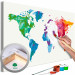 Kit de peinture par numéros Colours of the World 127977