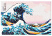 Peinture par numéros pour adultes The Great Wave off Kanagawa - The Rough Sea Through the Eyes of Katsushiki 150377 additionalThumb 7
