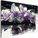 Numéro d'art Orchidée violette (fond noir et reflet dans l'eau) 107508 additionalThumb 5