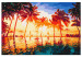 Numéro d'art Pool in the Sun - Palm Trees, Bright Sky and Turquoise Water 144518 additionalThumb 3