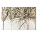 Tableau tendance Boho palm - composition with dried palm leaves on a light background 151238