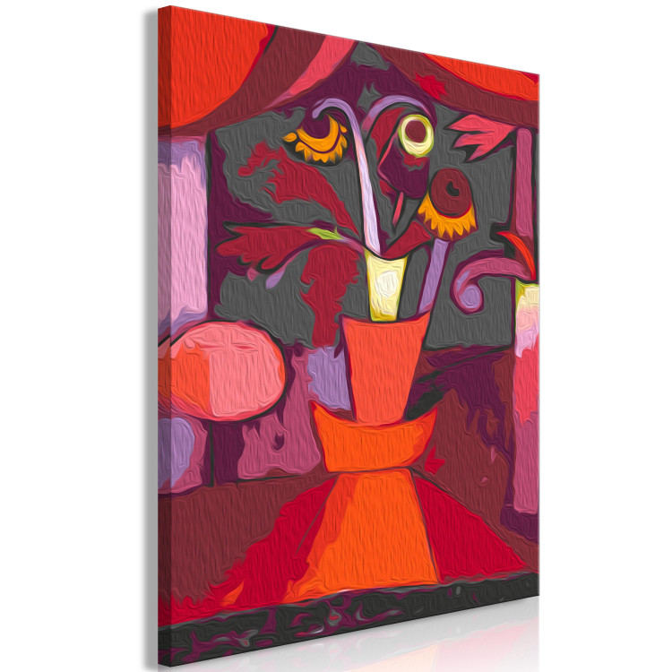 Kit de peinture par numéros Paul Klee, Autumn Flower - Geometric Flowers in a Vase 148448 additionalImage 5