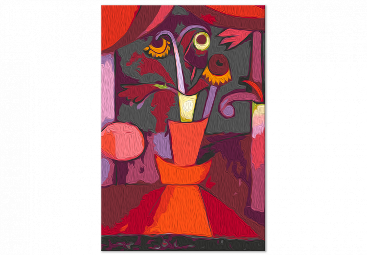 Kit de peinture par numéros Paul Klee, Autumn Flower - Geometric Flowers in a Vase 148448 additionalImage 6