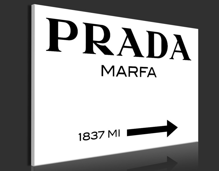 Tableau acrylique Prada Marfa [Glass] - Tableaux sur verre acrylique