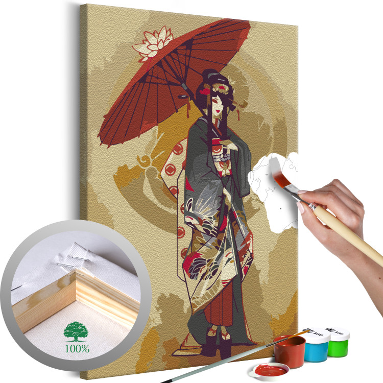 Kit de peinture par numéros With a Red Umbrella 142498