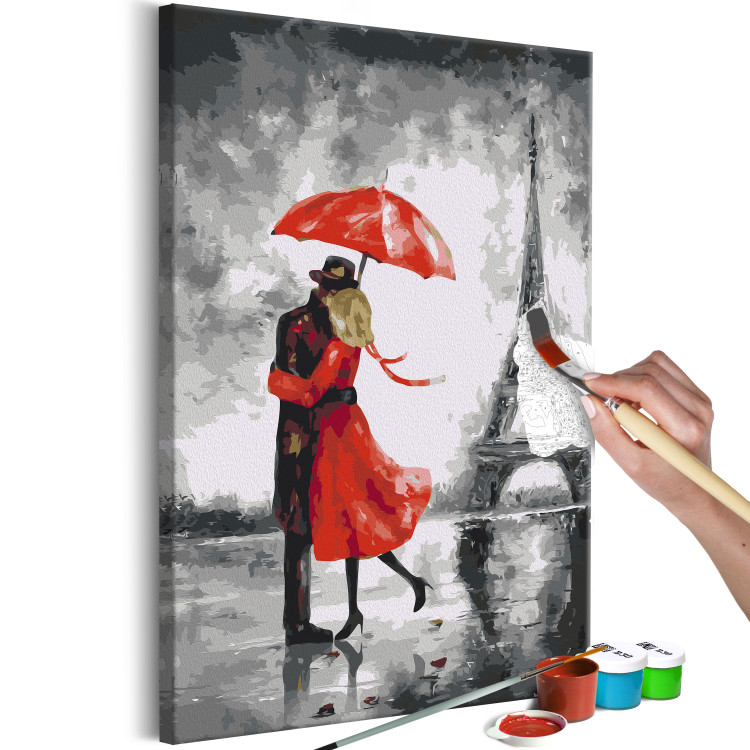 Peinture par numéros pour adultes Under the Umbrella 135009 additionalImage 3