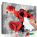 Peinture par numéros pour adultes Bouquet de coquelicots 107519 additionalThumb 3