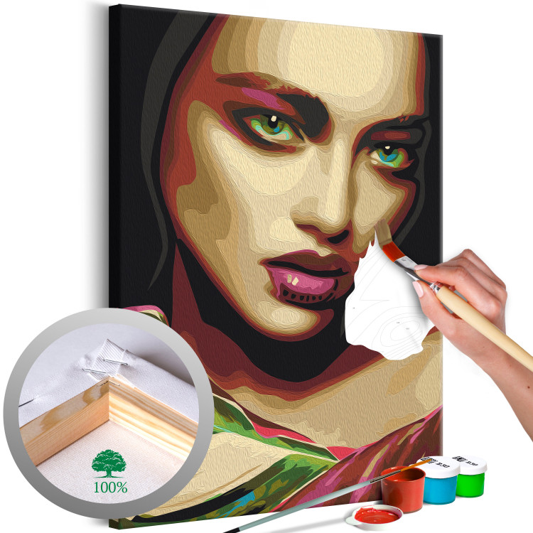 Kit de peinture par numéros Indian Beauty 135319