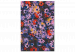Numéro d'art Colorful Flowers - Blooming Meadow in Red, Purple and Yellow Colors 146219 additionalThumb 7