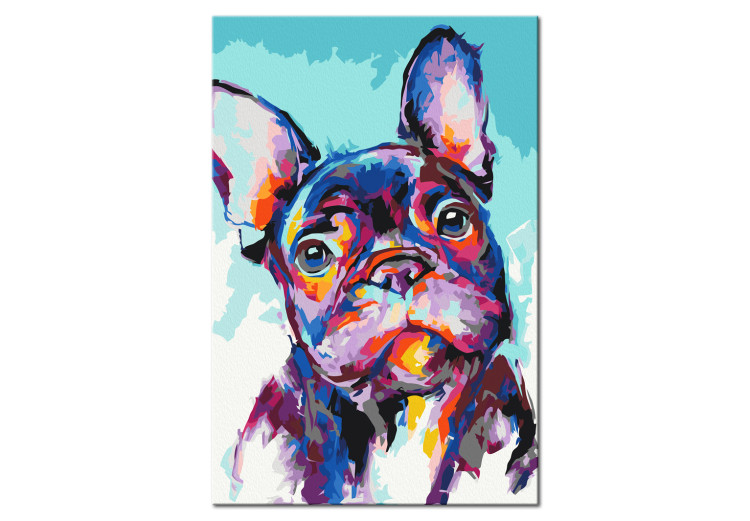 Peinture par numéros Bulldog Portrait 127939 additionalImage 6