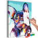Peinture par numéros Bulldog Portrait 127939 additionalThumb 3