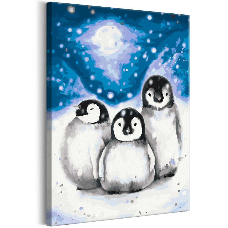 Tableau à peindre soi-même Three Penguins 131449 additionalImage 4