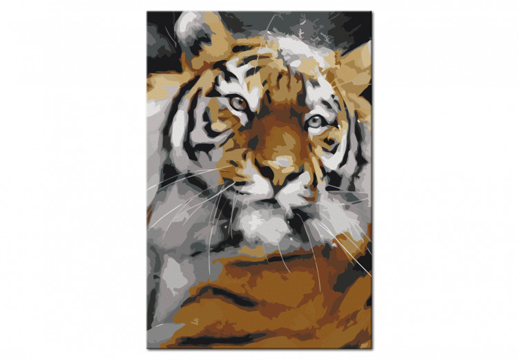 Peinture par numéros pour adultes Friendly Tiger 132049 additionalImage 6