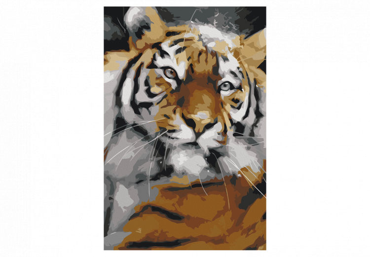 Peinture par numéros pour adultes Friendly Tiger 132049 additionalImage 7