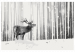 Tableau peinture par numéros Deer in the Snow 127379 additionalThumb 7