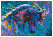 Tableau à peindre soi-même Starry Horse - Colorful Animal with Abstract Fur 144079 additionalThumb 6