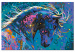 Tableau à peindre soi-même Starry Horse - Colorful Animal with Abstract Fur 144079 additionalThumb 4