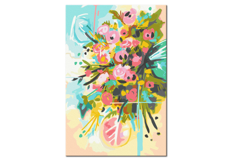 Peinture par numéros pour adultes Morning Flowers 136489 additionalImage 6